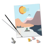 Ravensburger Crerec Paint według numeru - nad rzeką