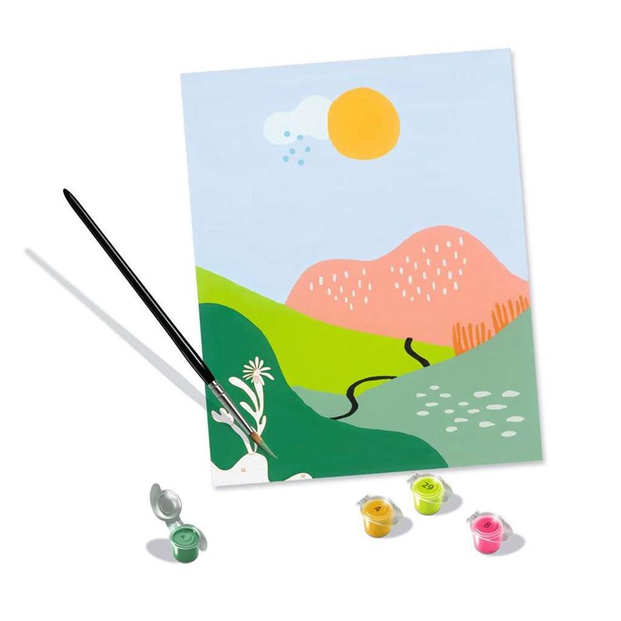 Ravensburger Crerec Painting na Numer - w górach