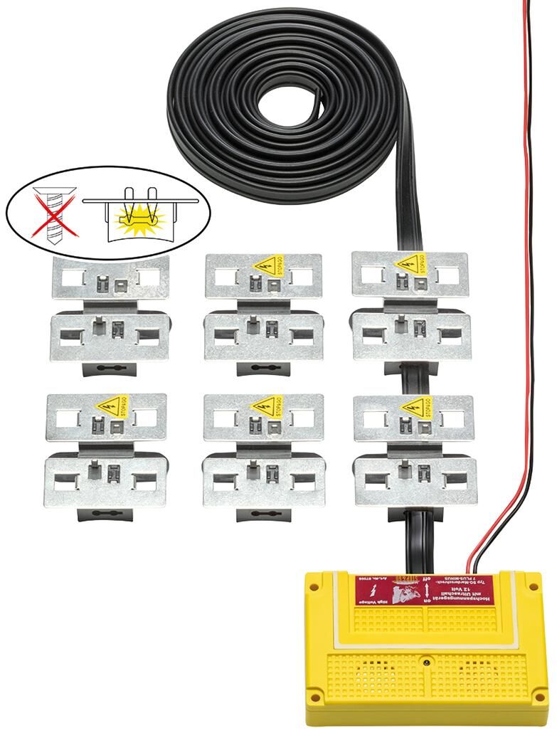 Stop go marterafweer-apparaat 7 plus-minus clip . protection against marten high voltage and ultrason