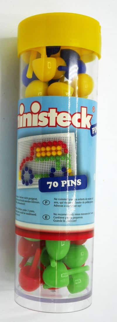 Miniseck - 70 szpilek 15 mm w rurce