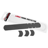 Pelli lucertole Lucertola Skins Frame Protector Protector Carbon in pelle Nera grande