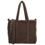 Beagles teddy schoudertas 37x31cm bruin