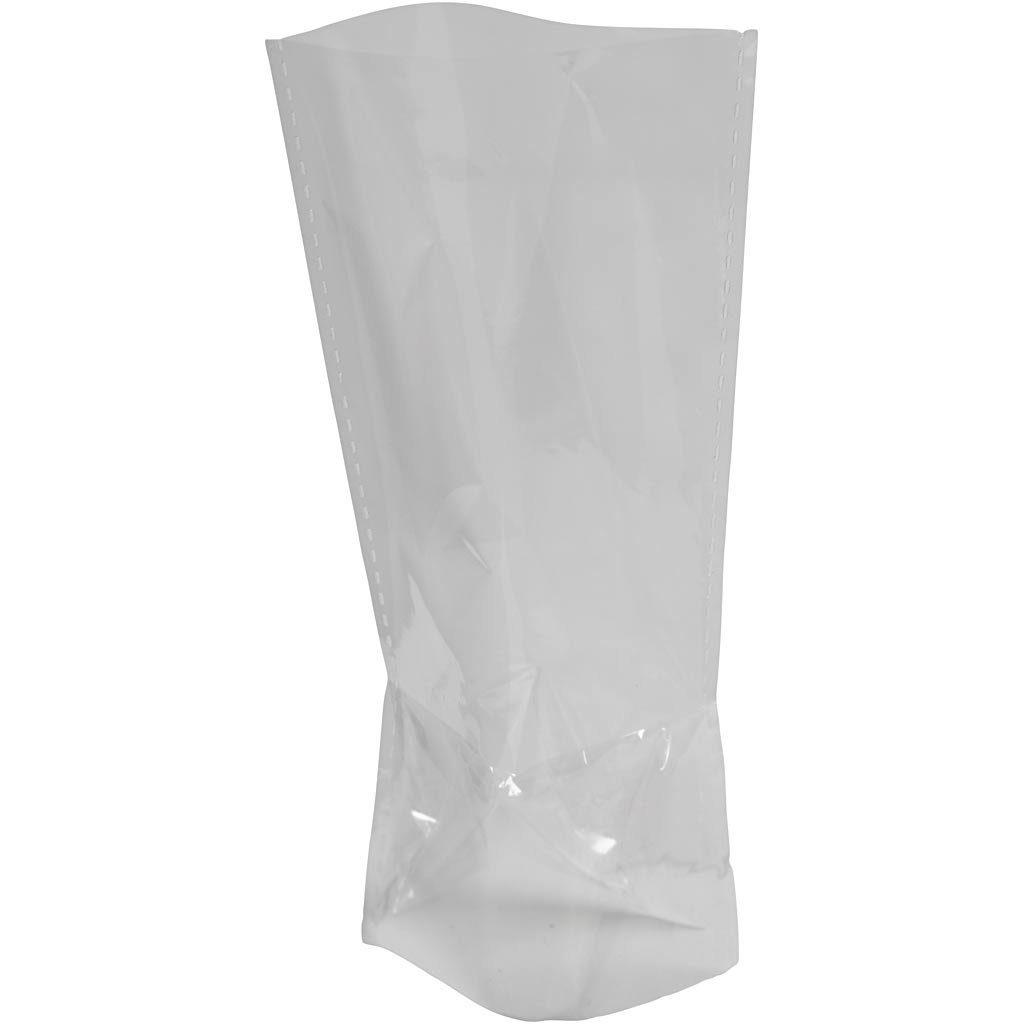 Creativ company cellophane bag, h: 16 cm, size 6.5 x 4.5 cm, 200 pieces in 1 box