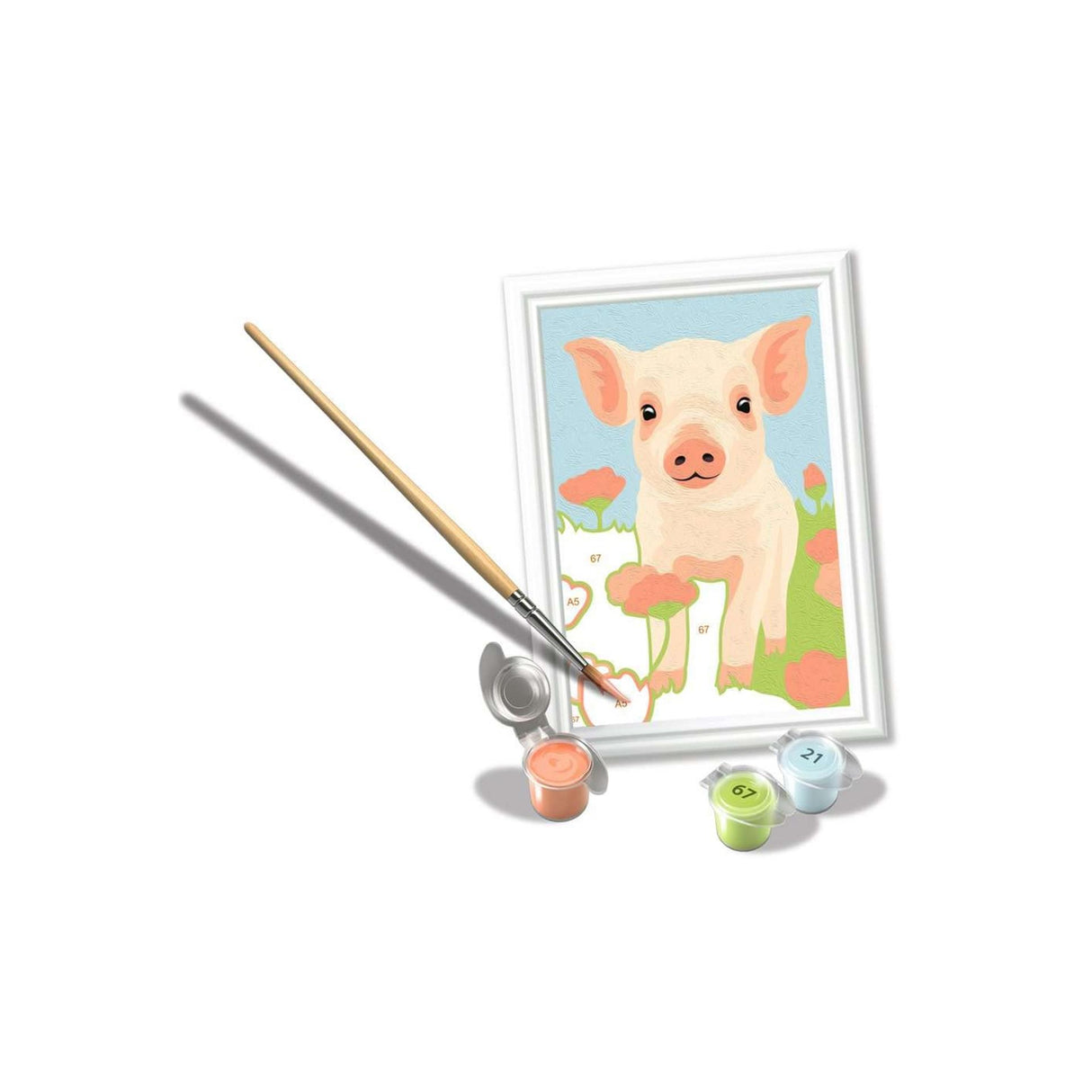 Ravensburger creart paint by number - pig