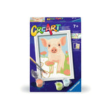 Ravensburger creart paint by number - pig
