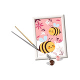 Kreativní barva Ravensburger podle čísla - šťastné včely