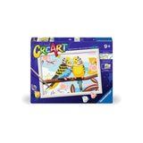 Kreativní barva Ravensburger podle čísla - papoušci