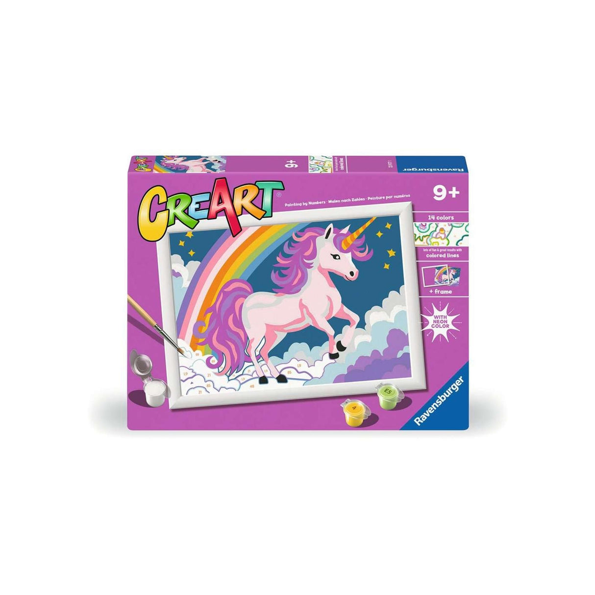 Ravensburger Creart painting by numbers - unicorn