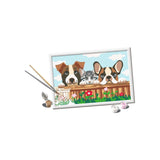 Ravensburger creart maling efter nummer - kat og hunde