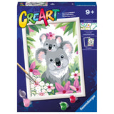 Ravensburger Kreart Painting bei Nummer - Koala Schatjes