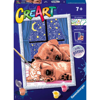 Ravensburger Creart Painting per numero - Dormi bene!