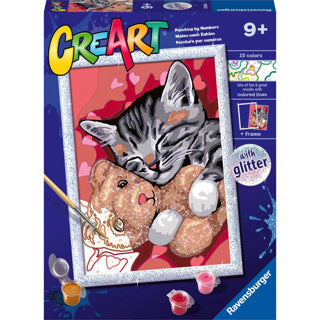 Ravensburger Creart mír kočička malba podle čísla