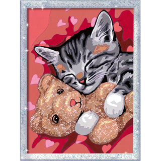 Ravensburger Creart Painting at number - Peaceful Kitten