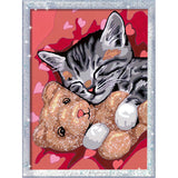 Ravensburger Creart mír kočička malba podle čísla
