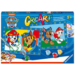 Ravensburger Creert Junior Painting w Number Paw Patrol
