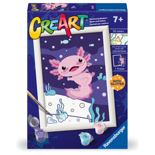 Ravensburger Creart Axolotl Gemälde nach Nummer