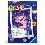 Ravensburger Creart Axolotl Gemälde nach Nummer