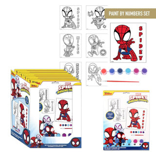 Paint by number spidey