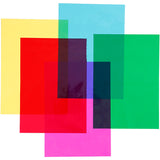 Creativ company cellophane, sheet 210x297 mm, various colors, 5x20 sheets 1 box