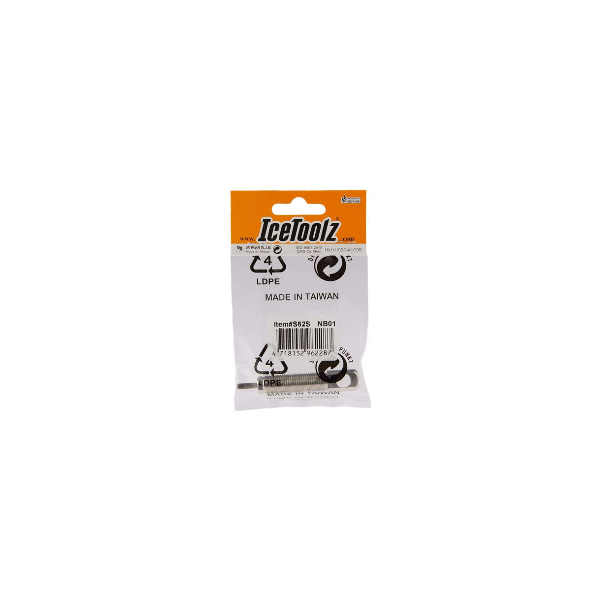 Puncos de cadeia de reserva e shaft Icetoolz para série #62XX