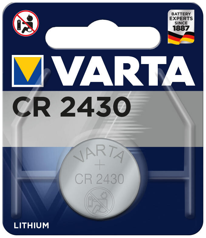 Varta CR2430 литиев бутон Клетъчна батерия