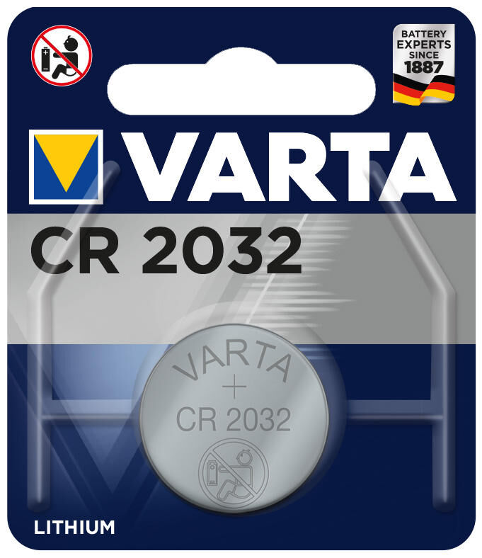 „Varta Button Cell“ akumuliatorius CR2032 ličio 3V