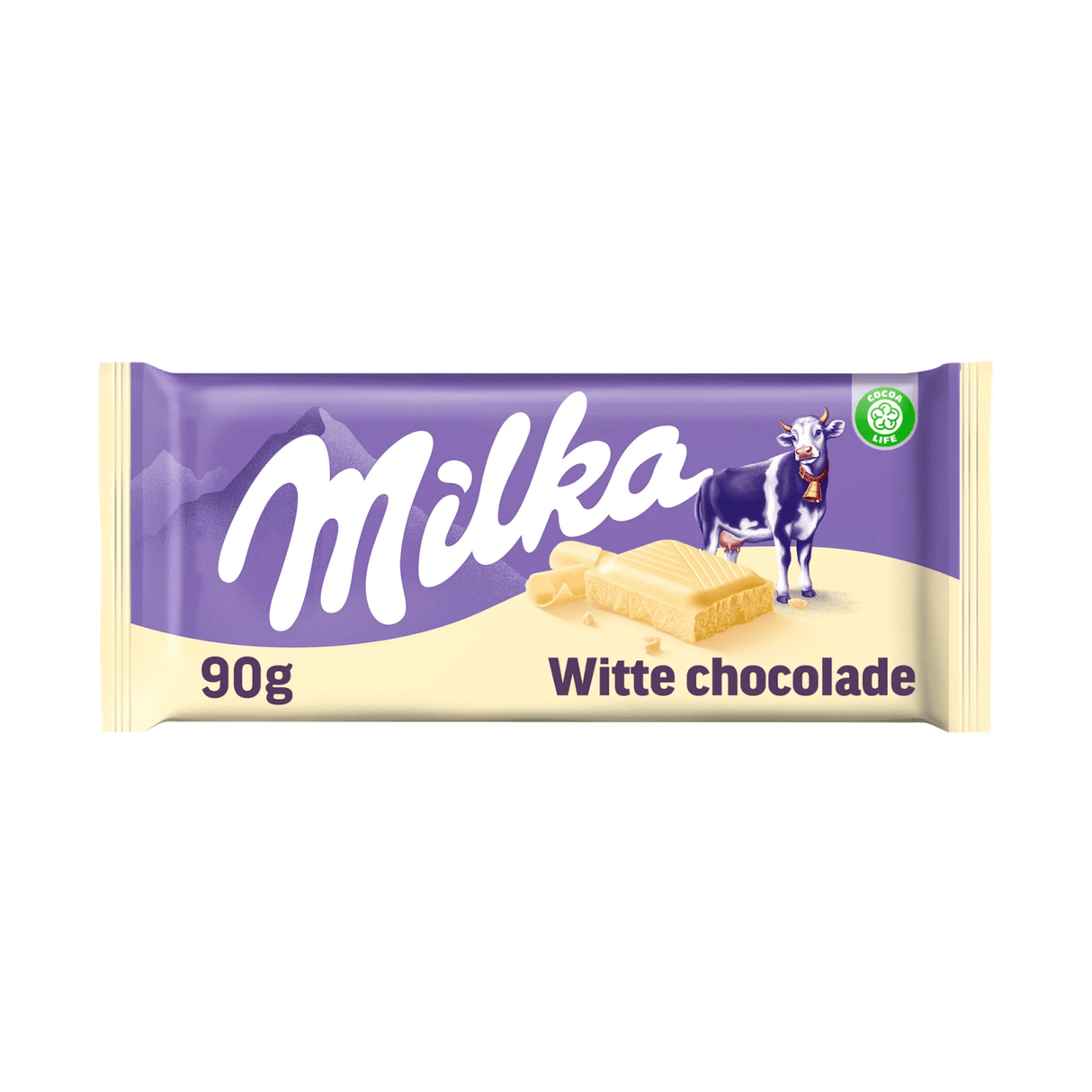 Tavoletta cioccolato Milka bianca flow pack (24x 90gr)