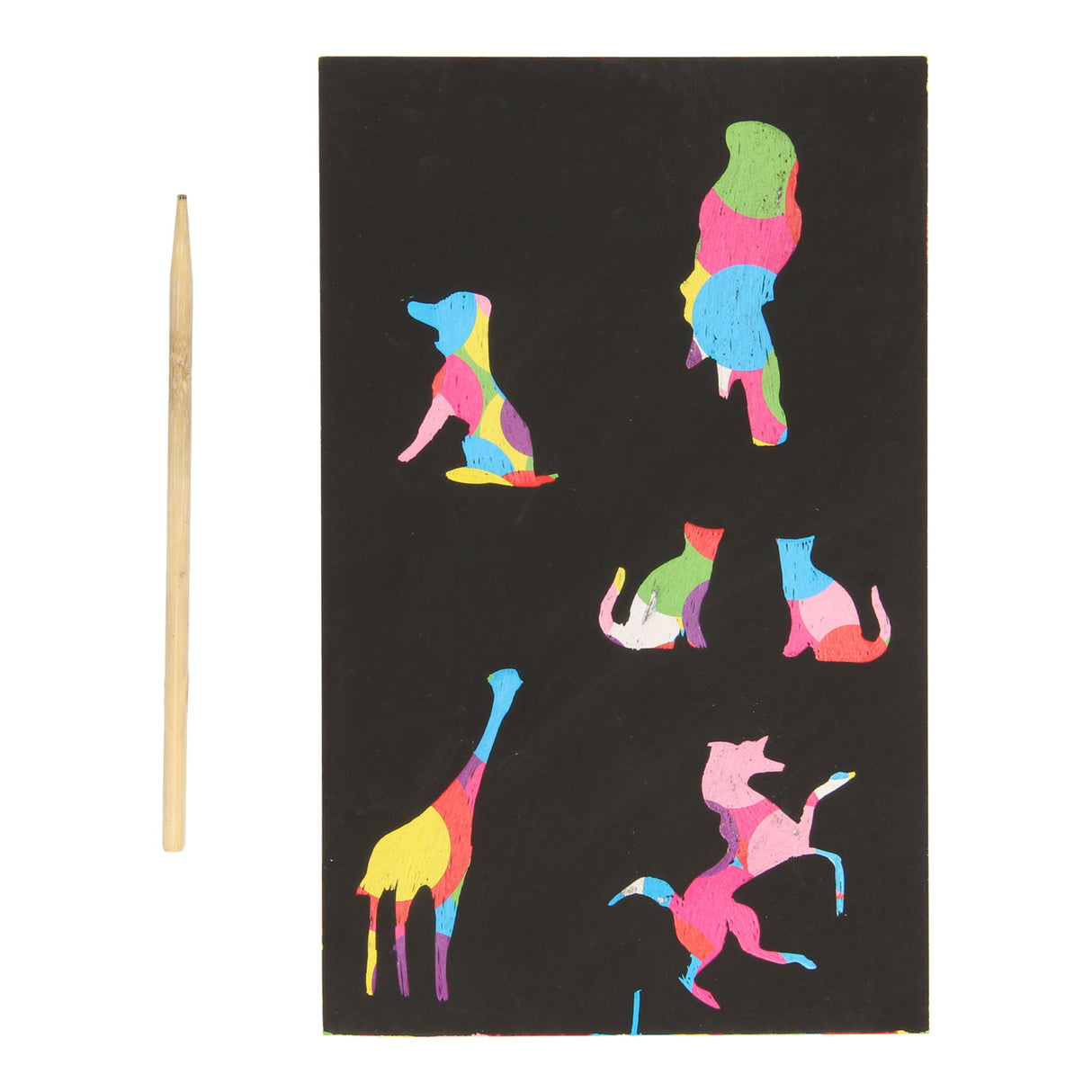 Toi-Toys Scratch Set Regenboog-tal