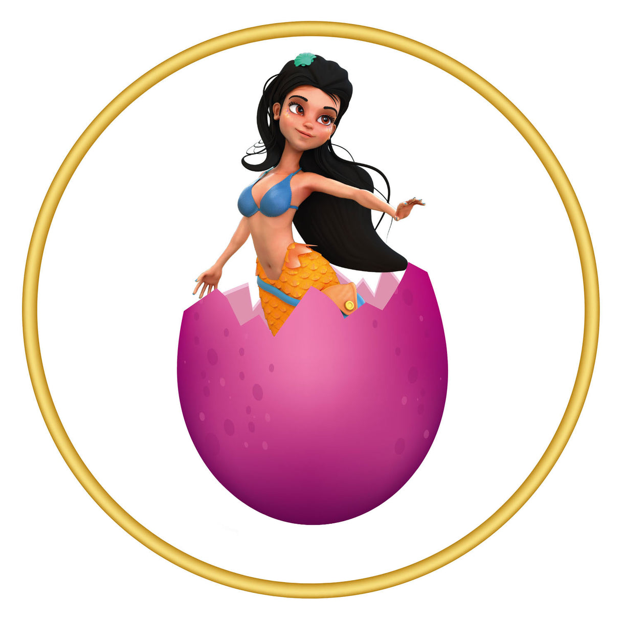 TOI-TOYS VÆKST-EGG MERMAID