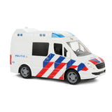 Polizeibus mit Licht und Geräusch