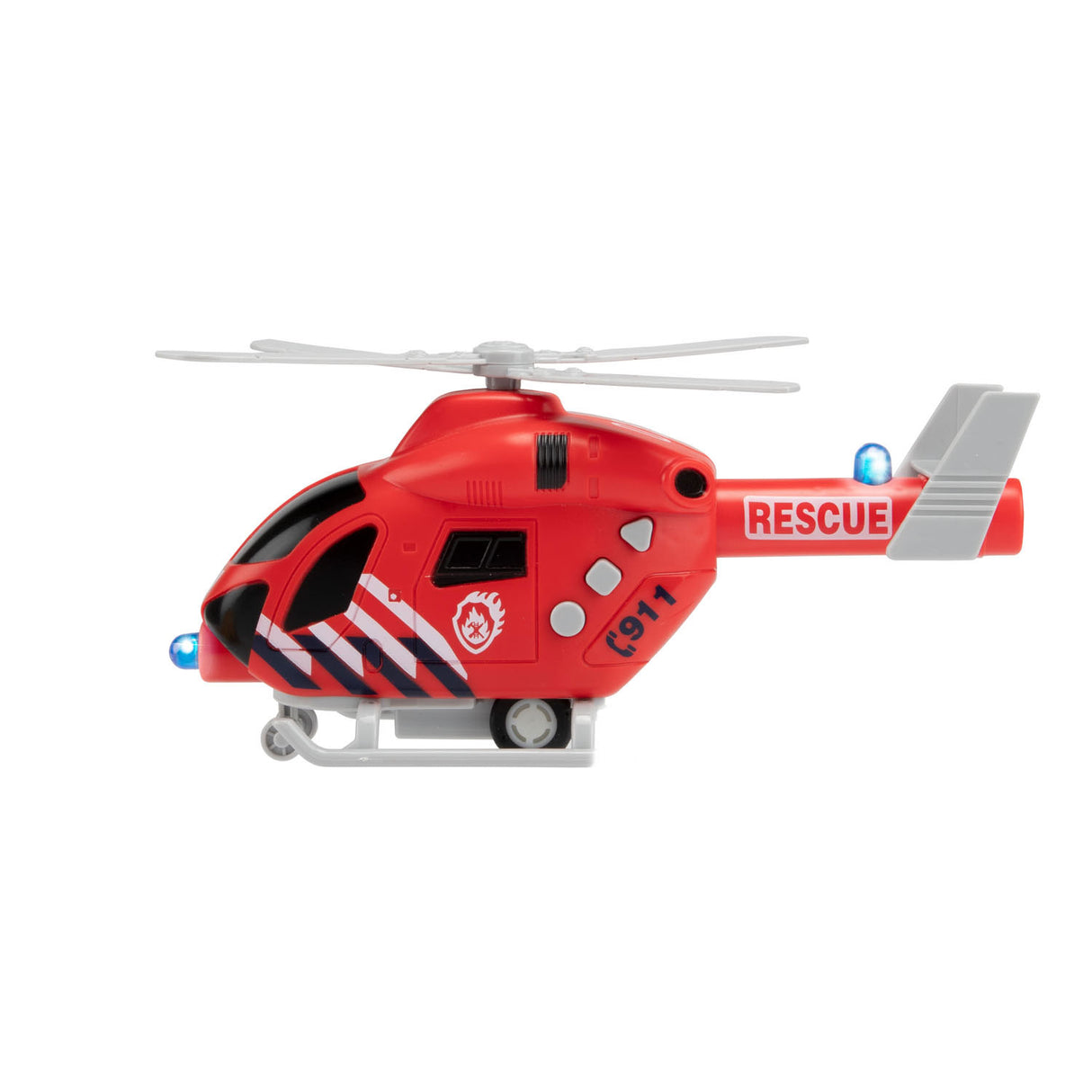 Toi-Toys Fire Brigade Helicopter med lys og lyd