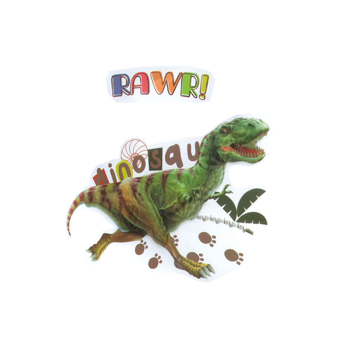 TOI-TOYS PEQUETAS DE Deco de pared Dinosaurio