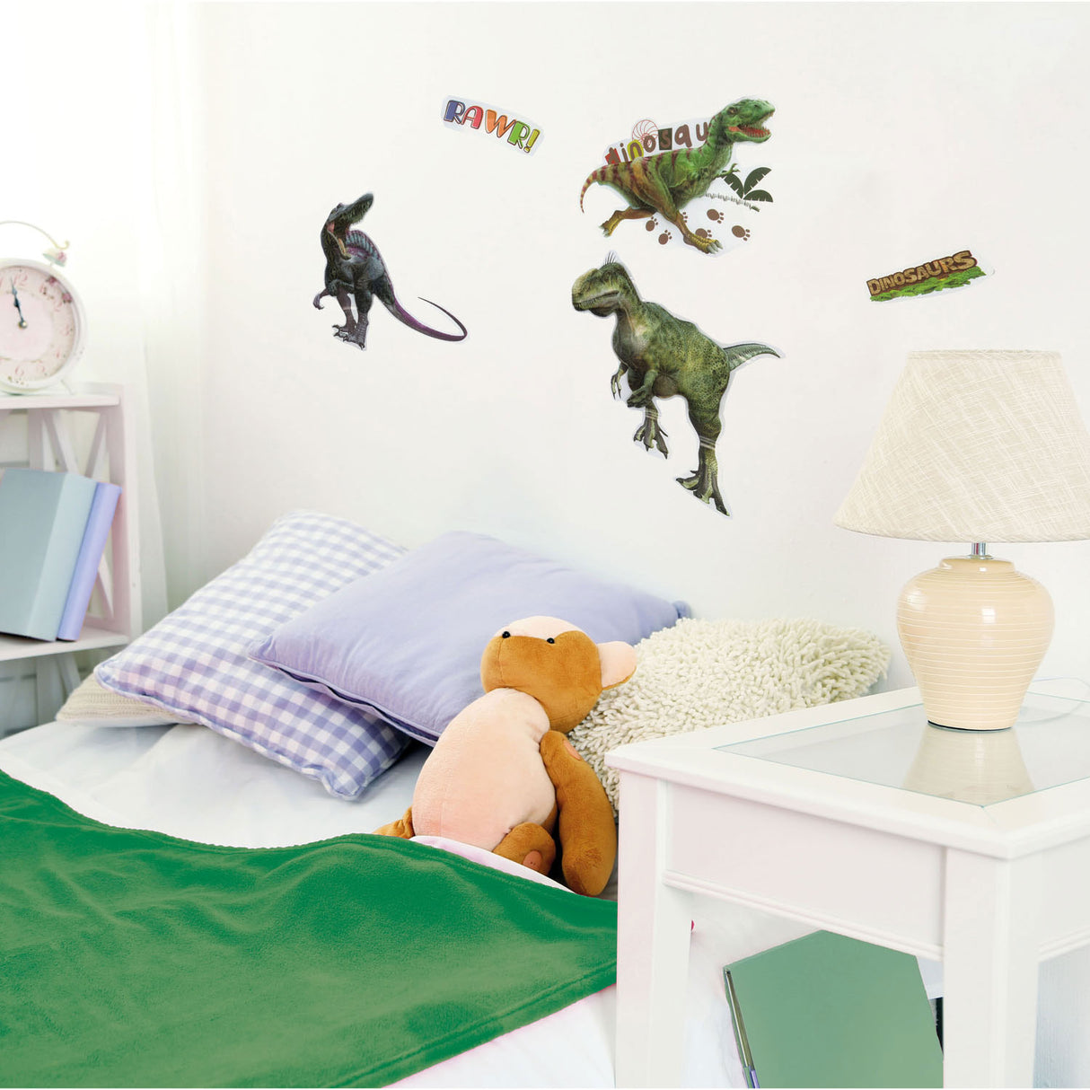 TOI-TOYS PEQUETAS DE Deco de pared Dinosaurio