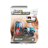 Toi-toys bilar lastbilar sparar mini monster lastbil