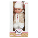 Toi-Toys schöne Baby Babypop Winterkleidung und Flasche