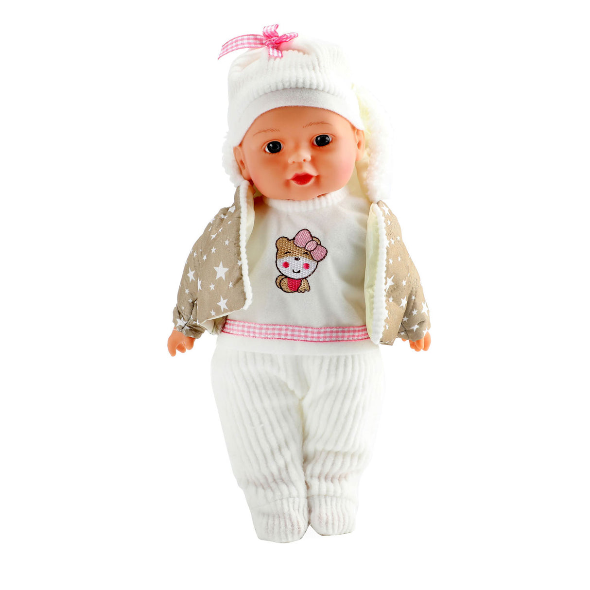 Toi-toys simpatična otroška zimska oblačila in steklenica