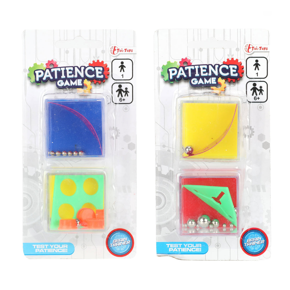 Toi-Toys Pacient Game Fidget Kubus, 2st.