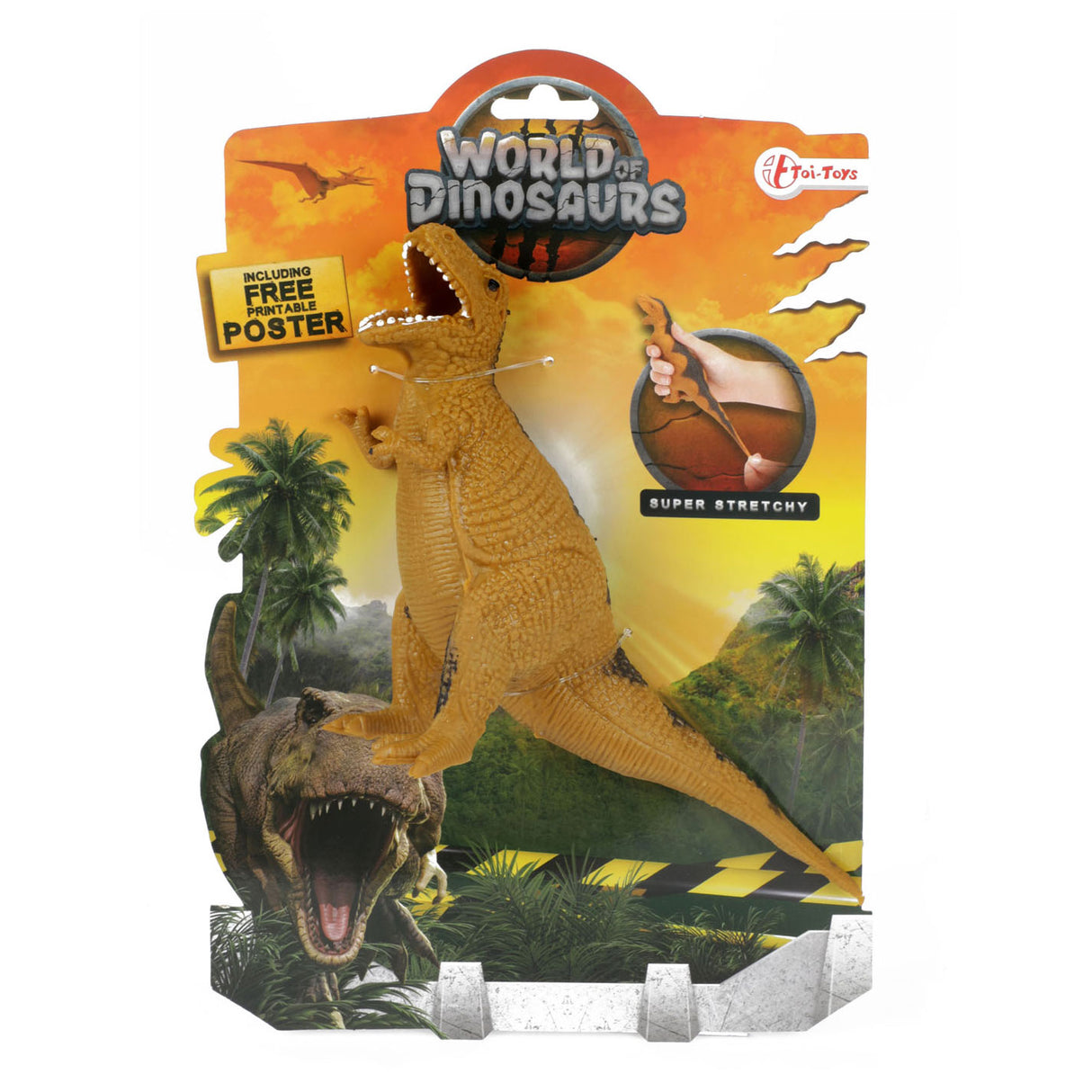Toi-tysys Dinosaurus strecken