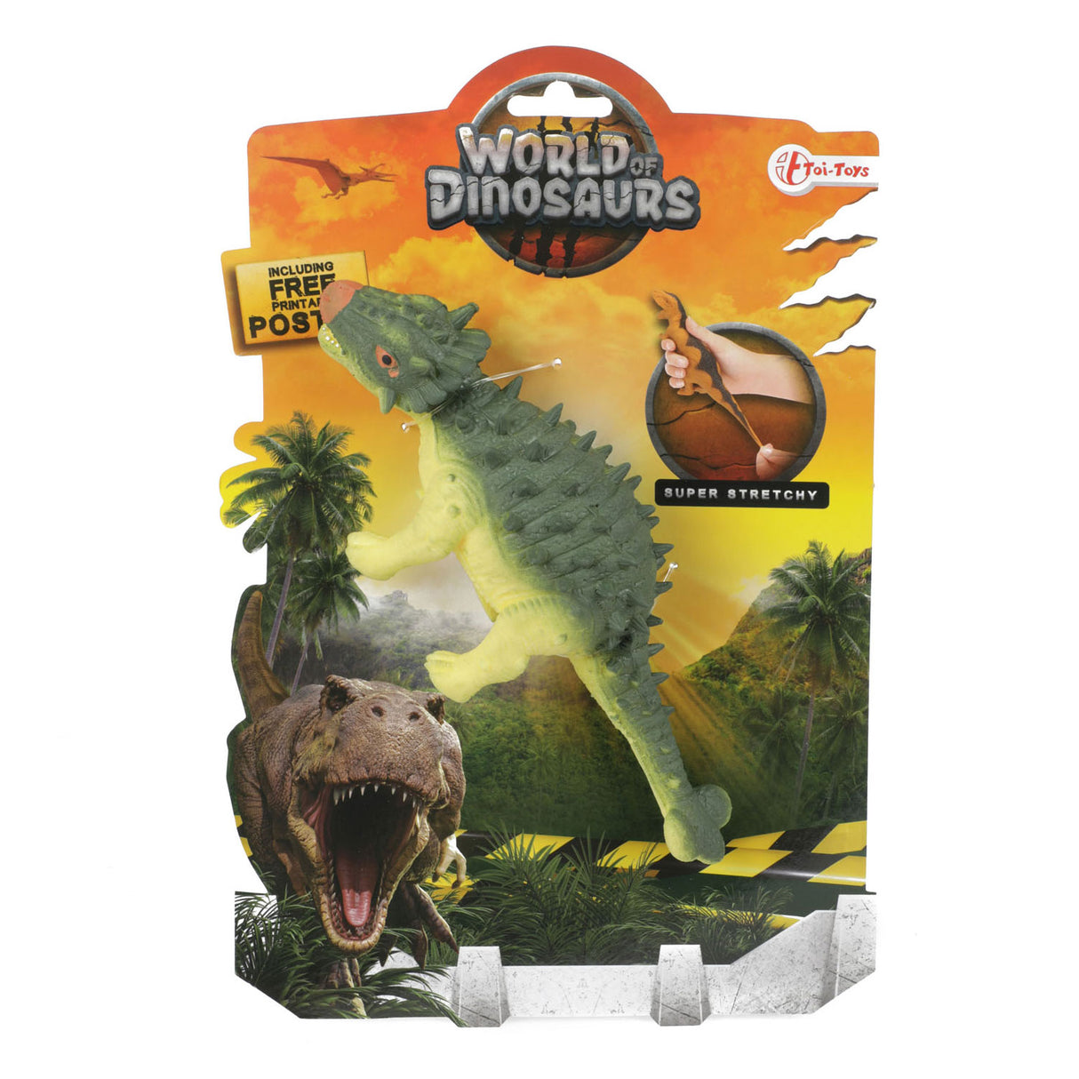 Toi-tysys Dinosaurus strecken