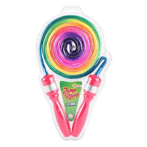 Toi-Toys Sprangseil mat Rainbow Faarwen