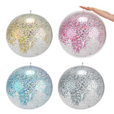 Toi-toys inflatable glitter balloon, 60cm