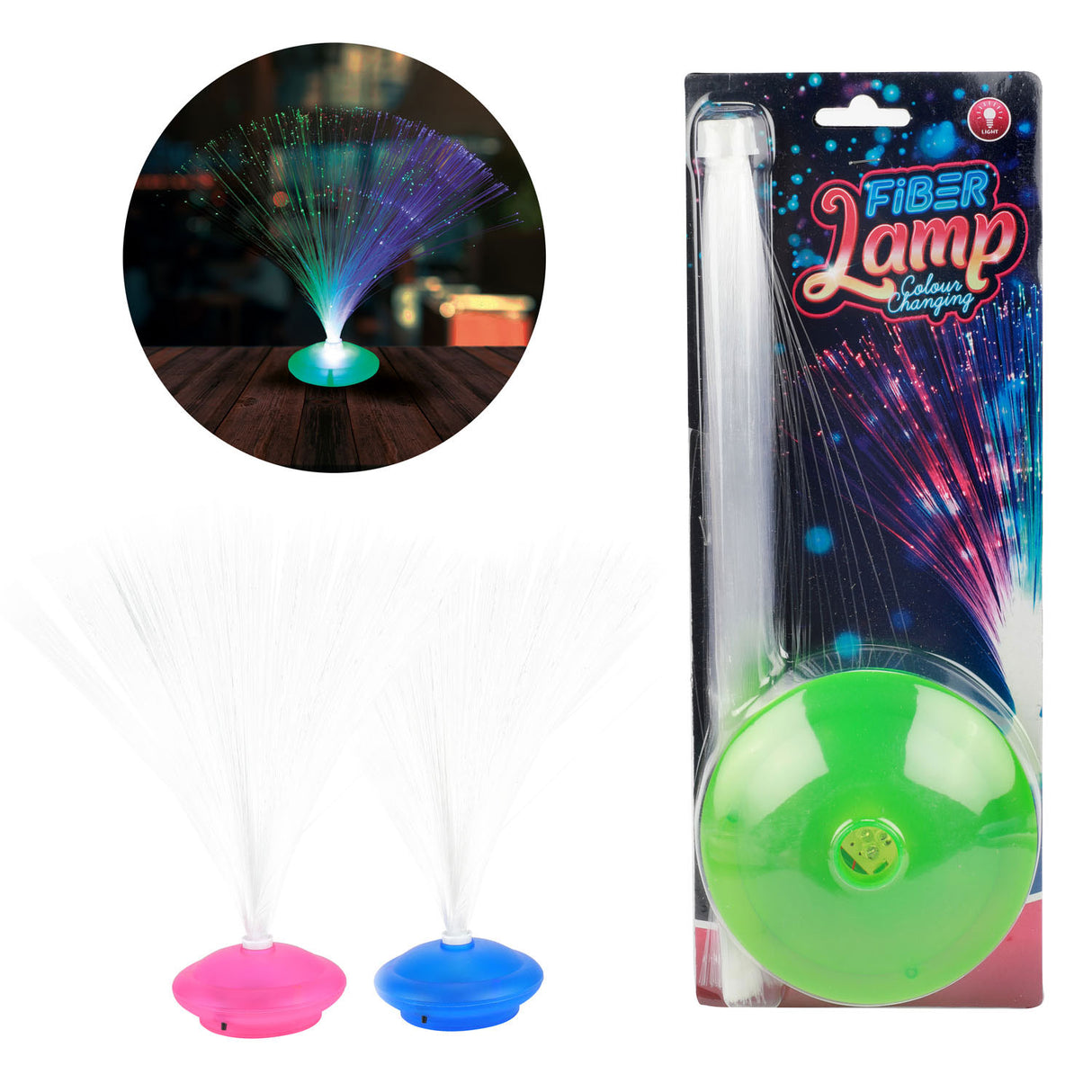 Toi-Toys Party Fibert Lamp Color Change