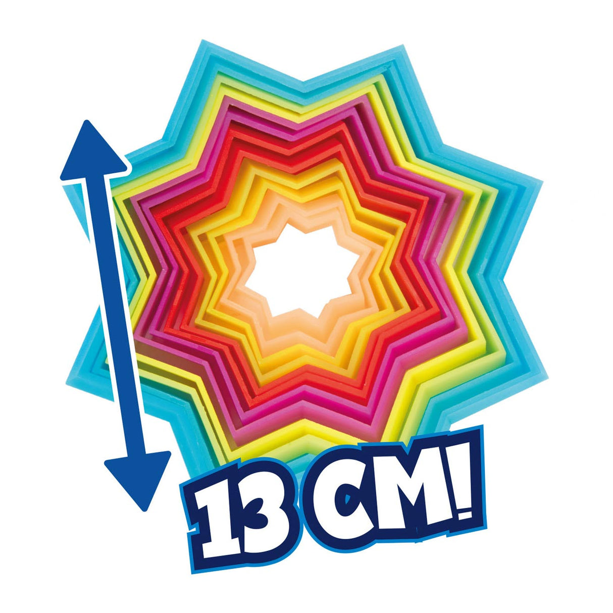 Toi-toys fidget 3d hvězda