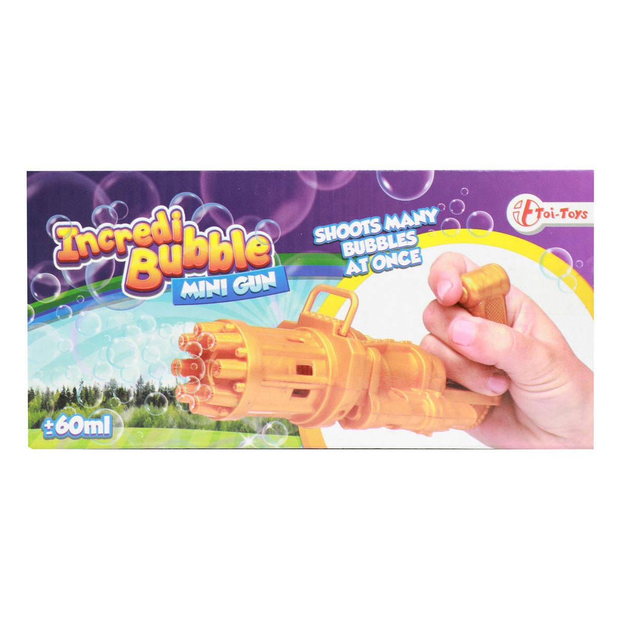 Toi-toys bubble gun gold