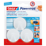 Tesa 1002615 - powerstrips small round white | 6 pieces