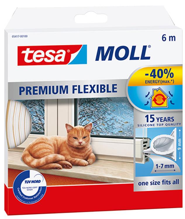 Tesa 1003328 - moll superflex transp. 6m | 8 pieces