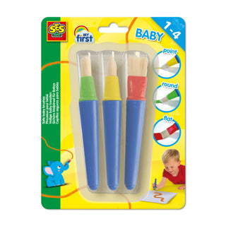 SES my first safe brushes 3 pieces