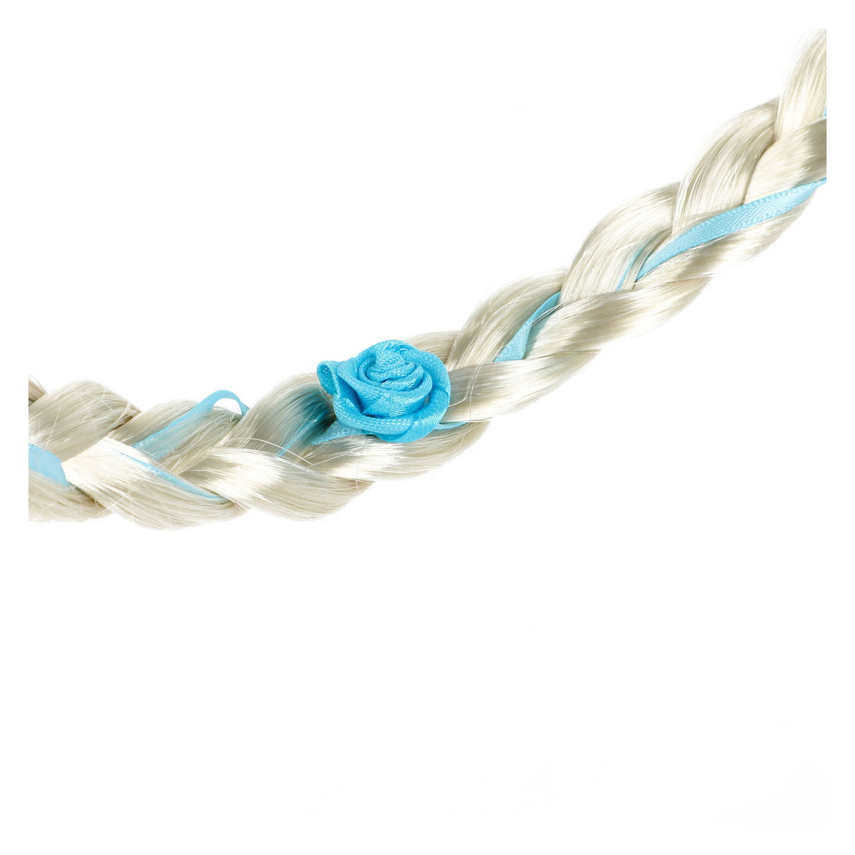 Toi-Toys Ice Diadem with Long Haarvlecht Princess
