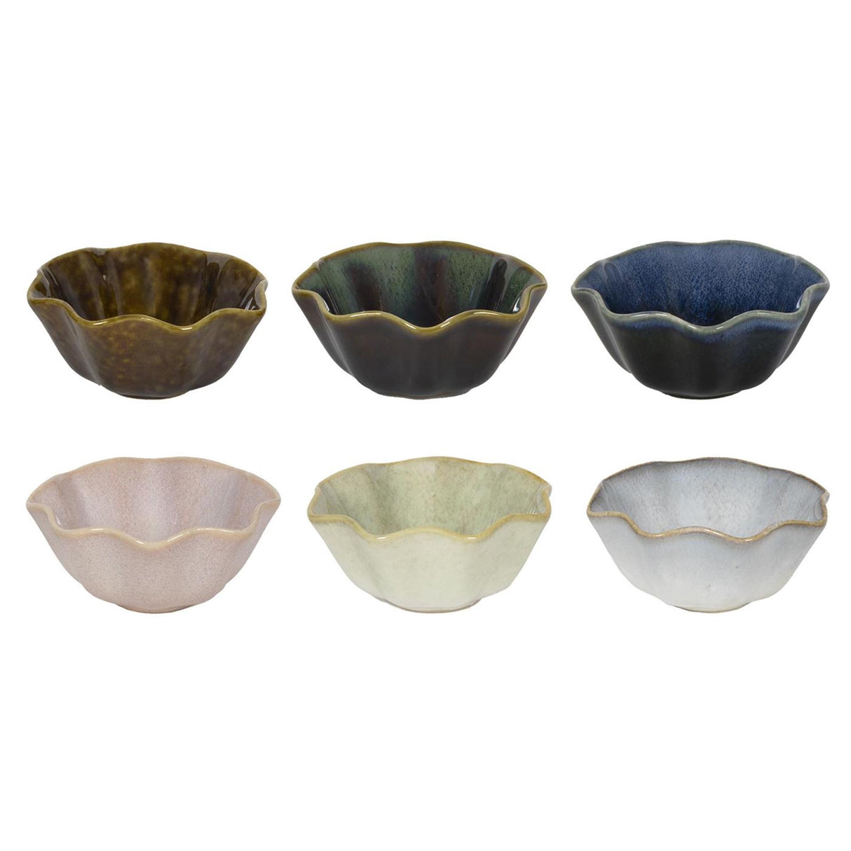 Schaaltje wind bloem ø10x4,5cm doos a 6