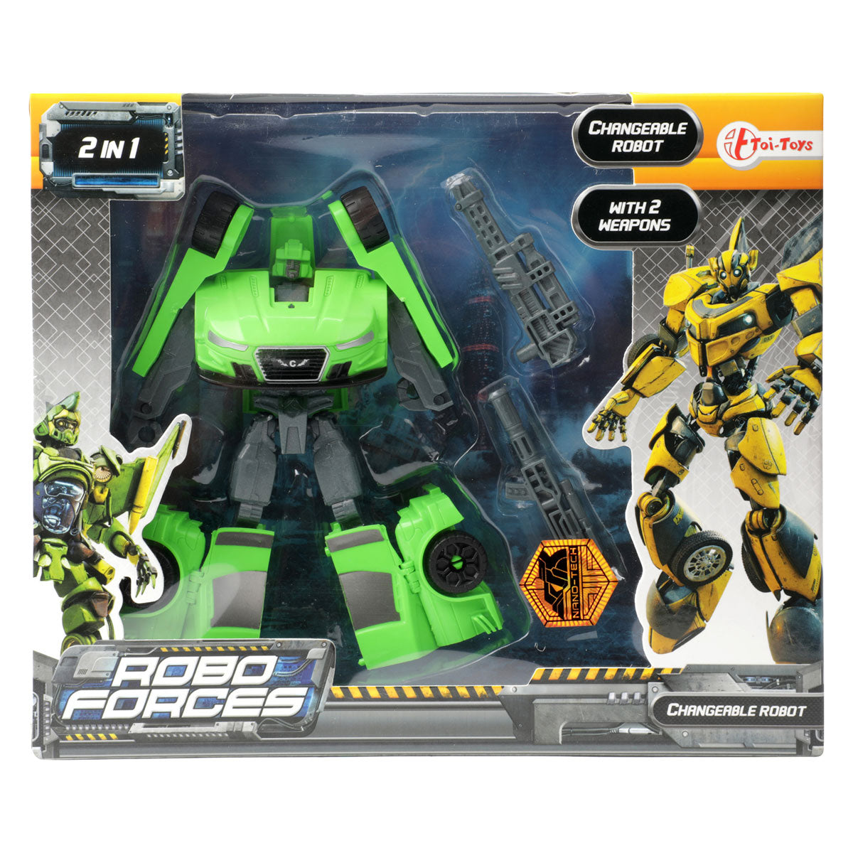 Roboforces transforming robot sports car